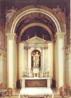 Altar mayor Santa Bibiana de Roma