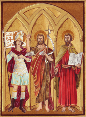 Santos Sóstenes, Juan Bautista y Marcos Evangelista