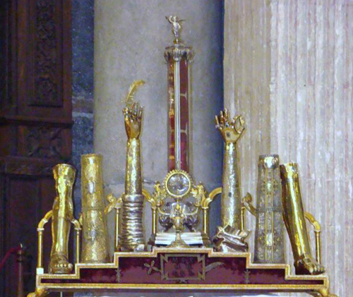 Reliquias de Santa Águeda