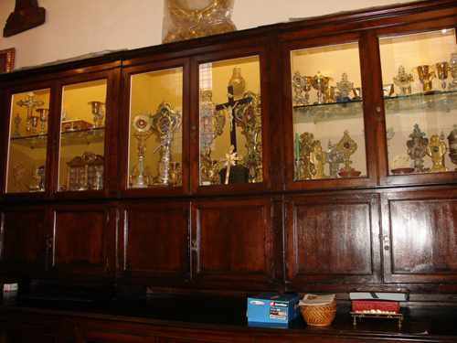 Reliquias en San Roque de Roma