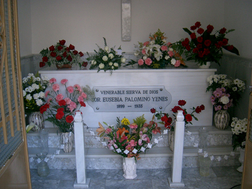 Sepulcro de la Venerable Eusebia Palomino