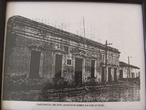 Casa natal del Venerable Leonardo Castellanos