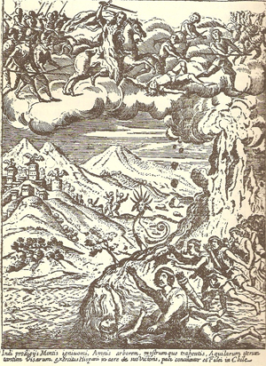 Alegoría de Santiago en la Historia de Chile