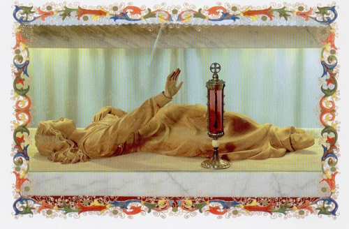 Reliquia de Santa Maria Goretti
