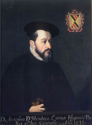 Virrey Antonio de Mendoza