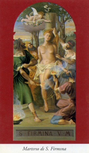 Martirio de Santa Fermina