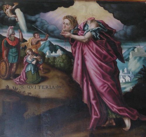 Martirio de Santa Quiteria