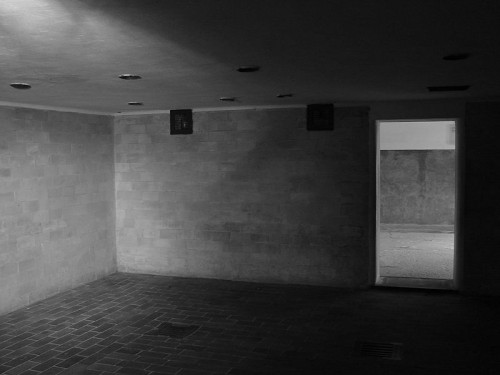 Cámara de gas en Dachau