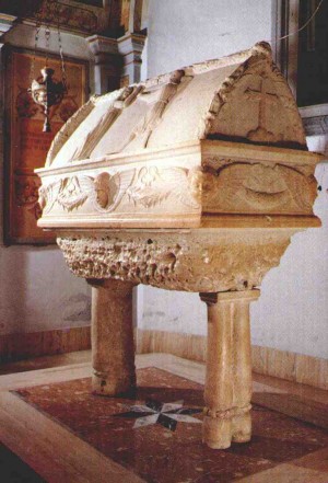 Sepulcro de Santa Victoria en Monte Mategnano, Italia.