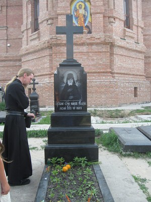 Primer sepulcro de San Alejo Goloseyevsky