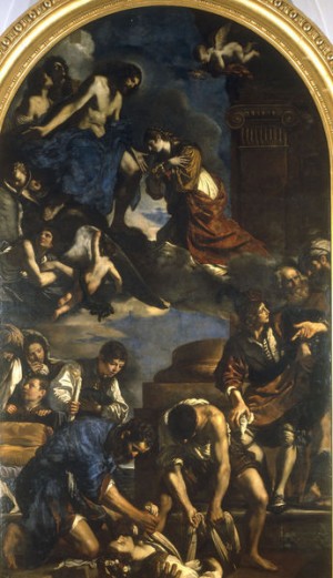Entierro de Santa Petronila