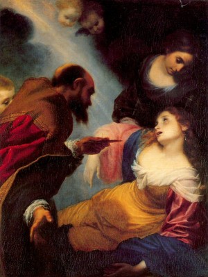 Muerte de Santa Petronila