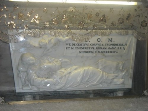 Sepulcro de Santa Trofimena