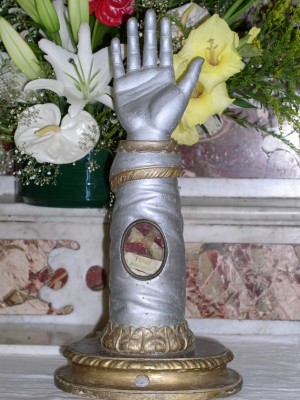 Reliquias de San Sóstenes de Calcedonia