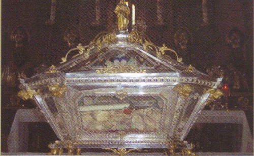Reliquias de San Sóstenes de Calcedonia