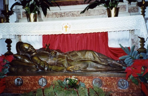 Tumba de San Gaspar del Bufalo