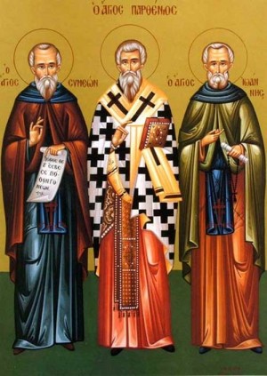 Santos Simeón, Partenio y Juan