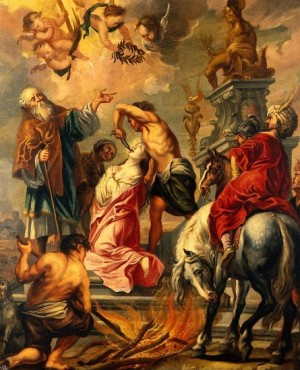 Martirio de Santa Apolonia