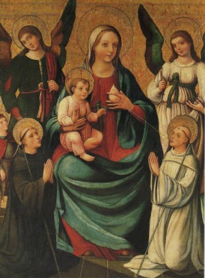 Lactación mística de San Bernardo