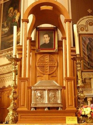 Reliquias del Beato Miguel Agustín Pro