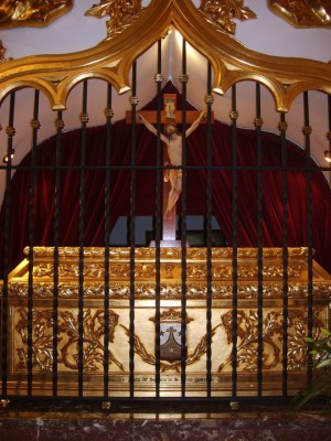 Tumba de la Beata María Sagrario de San Luis Gonzaga