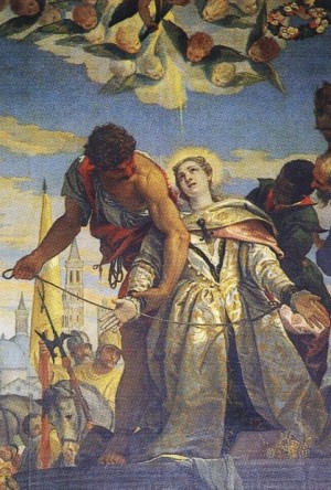 Martirio de Santa Justina