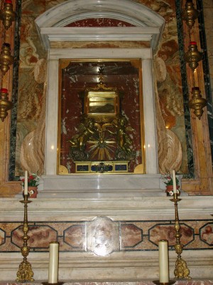 Pie de Santa Teresa de Ávila