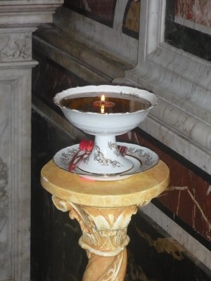 Óleo de Santa Filomena
