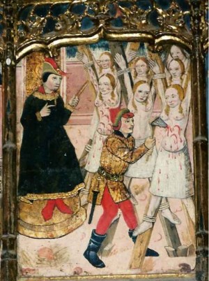 Martirio de las siete mujeres de Sebaste