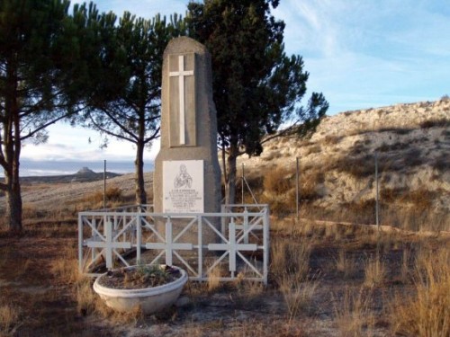 Lugar del martirio de los Beatos Claretianos de Barbastro