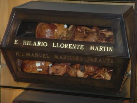 Reliquias del Beato Hilario Llorente