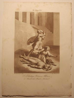 Martirio de Santa Ancia
