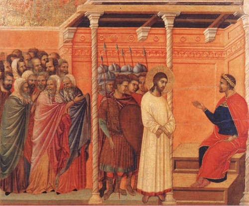 Jesús ante Pilatos