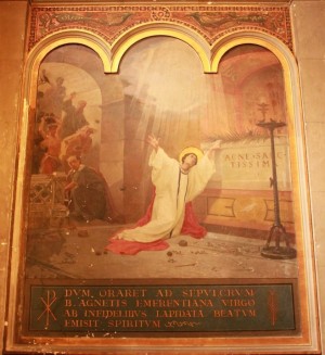 Martirio de Santa Emerenciana