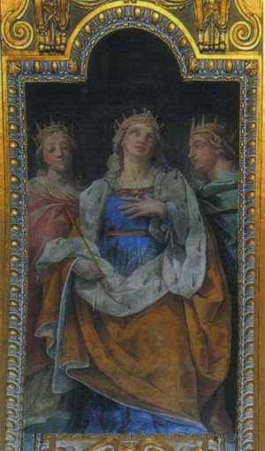 Santas Pulqueria, Gertrudis y Cunegunda