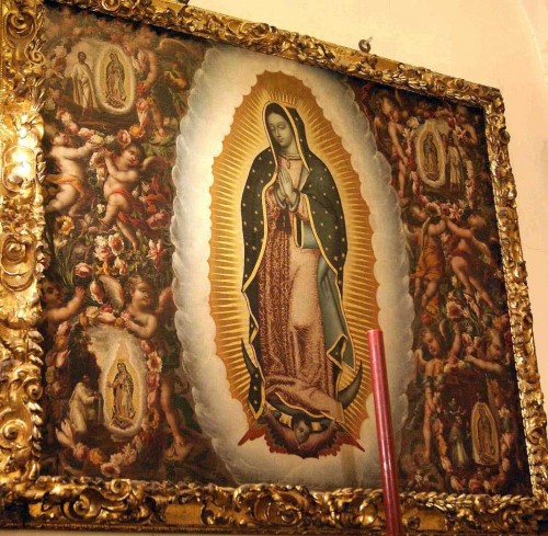 Imagen del Templo de San Nicolás de Bari, en Sevilla, España, obra del pintor novohispano Juan Correa del siglo XVII.