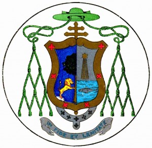 Escudo episcopal del Ob. Fco Orozco y Jiménez (Recopilación de fotos Diac. Francesco Lay).