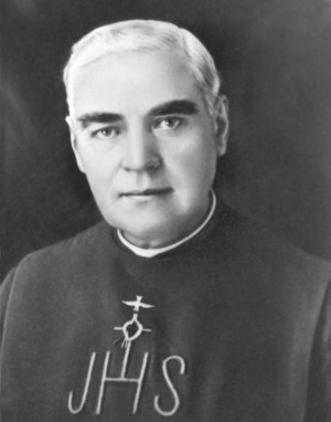 Fotografía del Santo con el hábito de los Misioneros del Espíritu Santo.