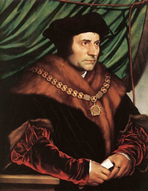 Retrato del Santo, obra de Hans Holbein el Joven (1527). Frick Collection, Nueva York (Estados Unidos).