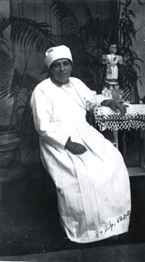 Fotografía de la Santa, fechada el 8 de septiembre de 1925.
