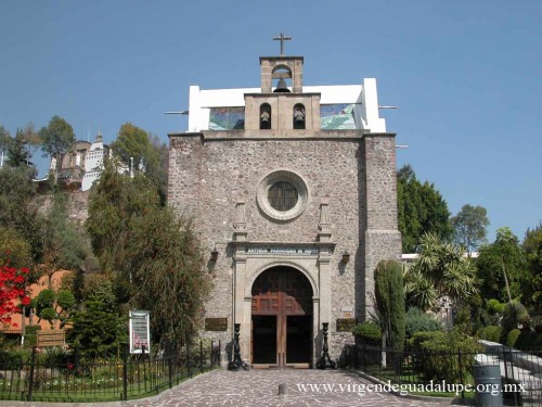 La Parroquia de indios, donde se supone esta o estuvo sepultado San Juan Diego. Fuente: www.virgendeguadalupe.org.mx