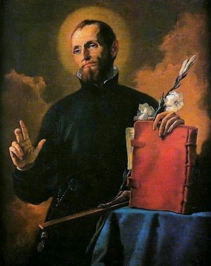 Óleo del Santo, obra de Giambattista Tiepolo. Museo Nacional de Belas Artes, Rio de Janeiro (Brasil).