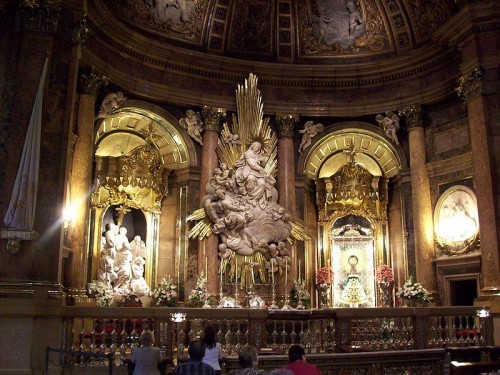 Santa Capilla de la Virgen. Basílica del Pilar, Zaragoza (España).