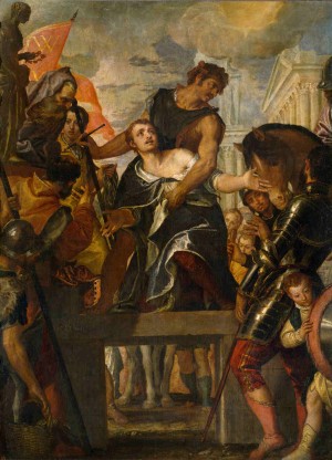"Martirio de San Mena", lienzo de Paolo Cagliari "Il Veronese" (1587). Museo Nacional del Prado, Madrid (España).