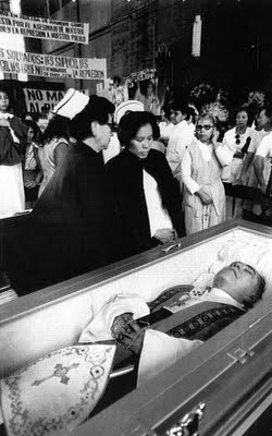 Fotografía del funeral del Siervo de Dios.