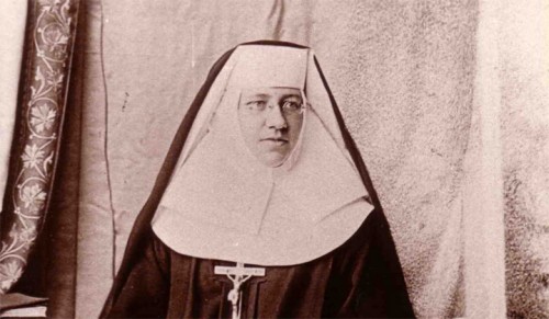 Fotografía de la Santa, fundadora de la Congregación de las Hermanas del Santísimo Sacramento para los Indios y los Negros.