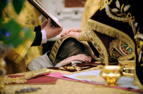 Ordenación de un sacerdote.