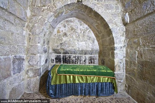 Presunta tumba de Santa Pelagia en el Monte de los Olivos, Jerusalén (Israel). Fuente: www.allaboutjerusalem.com