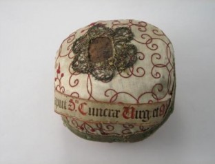 Cráneo de Santa Cunera. Rhenen, Utrecht (Países Bajos).