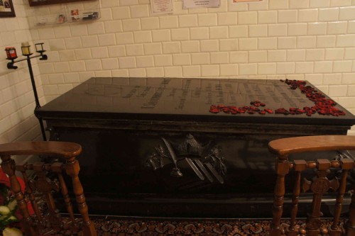 Sepulcro del Vble en ña Casa Madre. Fotografía: David Garrido.